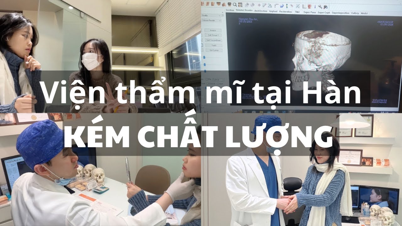 Viện thẩm mĩ tại Hàn KÉM CHẤT LƯỢNG